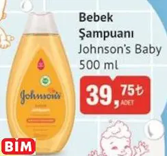 JOHNSON’S BABY BEBEK ŞAMPUANI